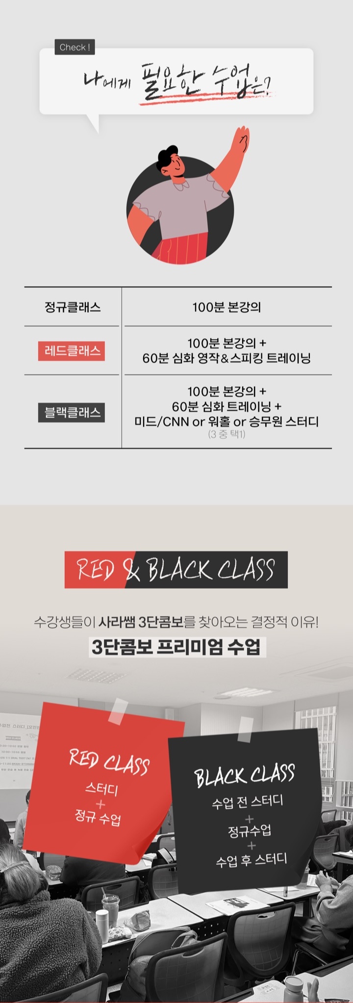 강남YBM 사라쌤 3단콤보 영어회화 강의 소개